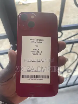 New Apple iPhone 13 128 GB Red
