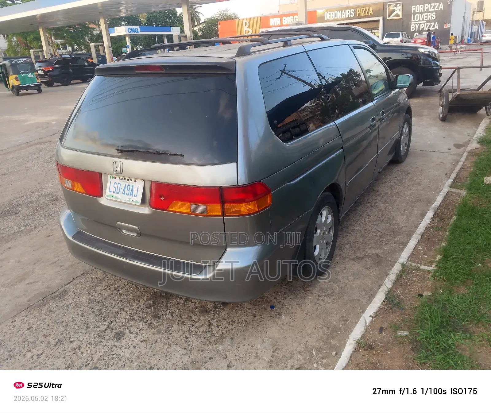 Honda Odyssey 2003 Gray