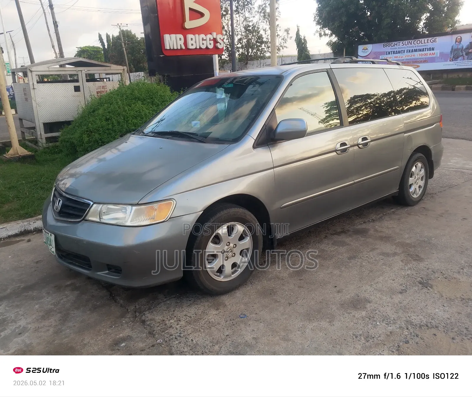 Honda Odyssey 2003 Gray