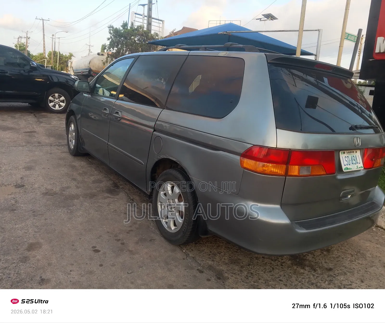 Honda Odyssey 2003 Gray