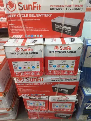 High Quality Sunfit Gel Battery 220ah