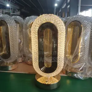 Luxury Table Top Lamp Crystal