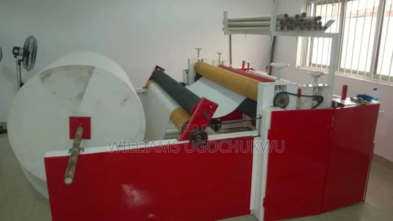 Toilet Rolls Making Machine.