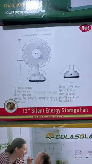 Itel Table Fan