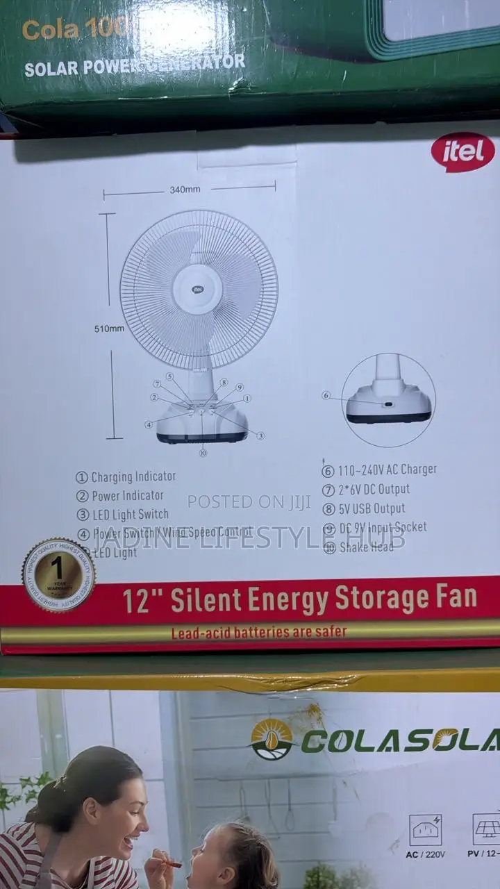Itel Table Fan