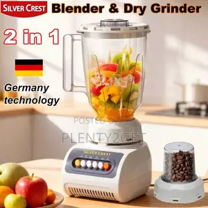 Silver Crest 1.5l Quality Long Lasting High Powerful Blender 2 in 1