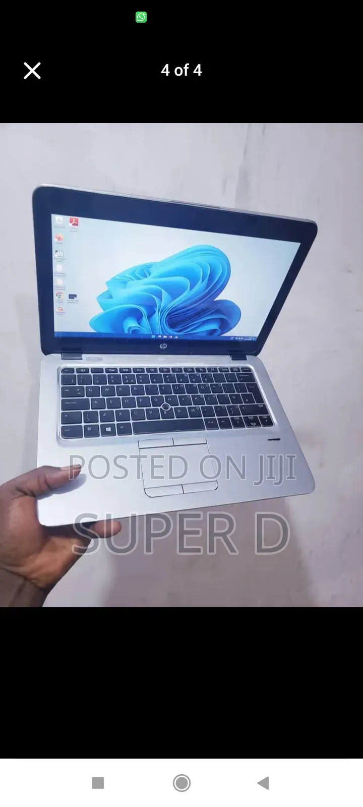 Laptop HP 8GB Intel Core i5 SSD 256GB