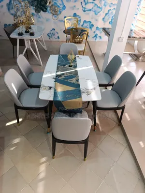 Mable Dining Table By6 Chairs