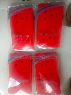 Electrical Socket Red Color