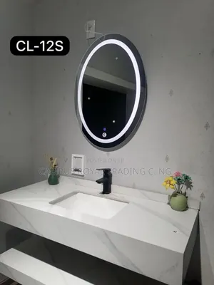 Circle-Shaped Led Mirror