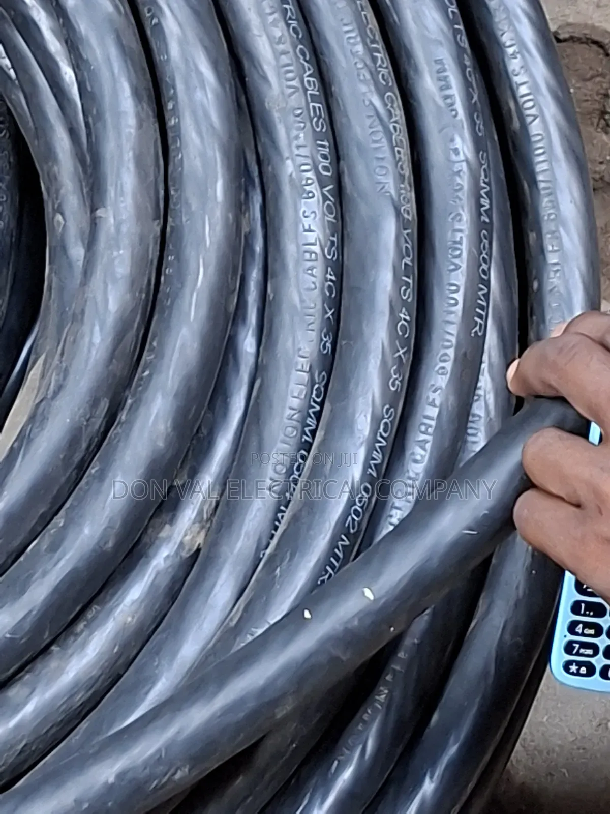 35mmx4core Copper Armored Cables