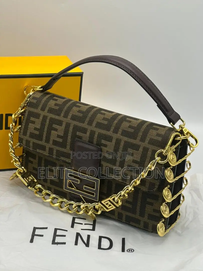 Luxury Fendi Bag Plain Available as Displayed