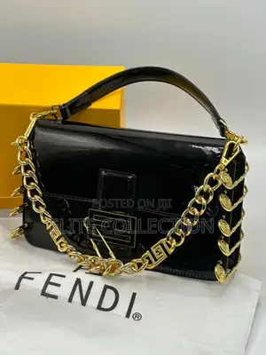 Luxury Fendi Bag Glossy Available as Displayed