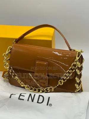 Luxury Fendi Bag Glossy Available as Displayed