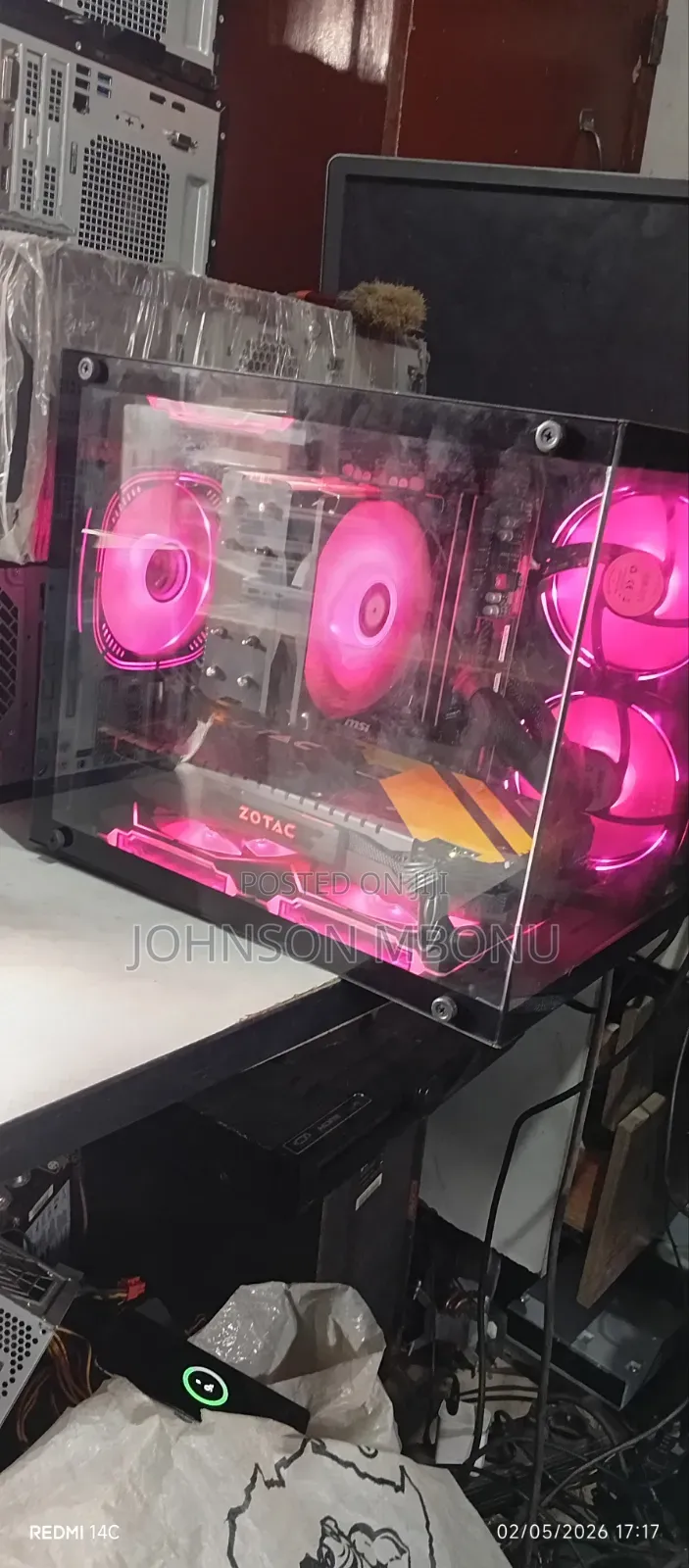 Desktop Computer MSI model 32GB AMD Ryzen 7 SSD 512GB