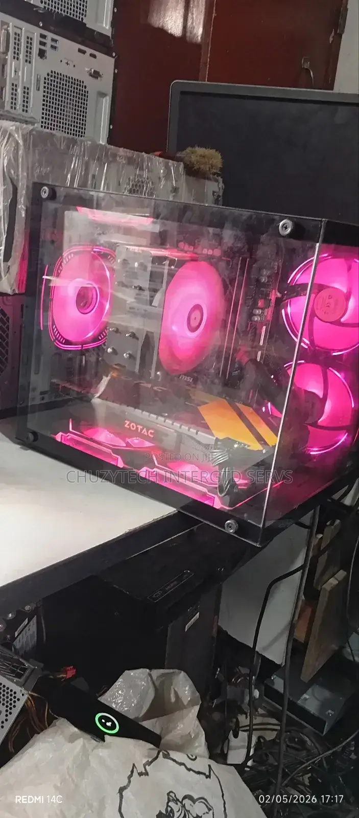 Desktop Computer MSI model 32GB AMD Ryzen 7 SSD 512GB