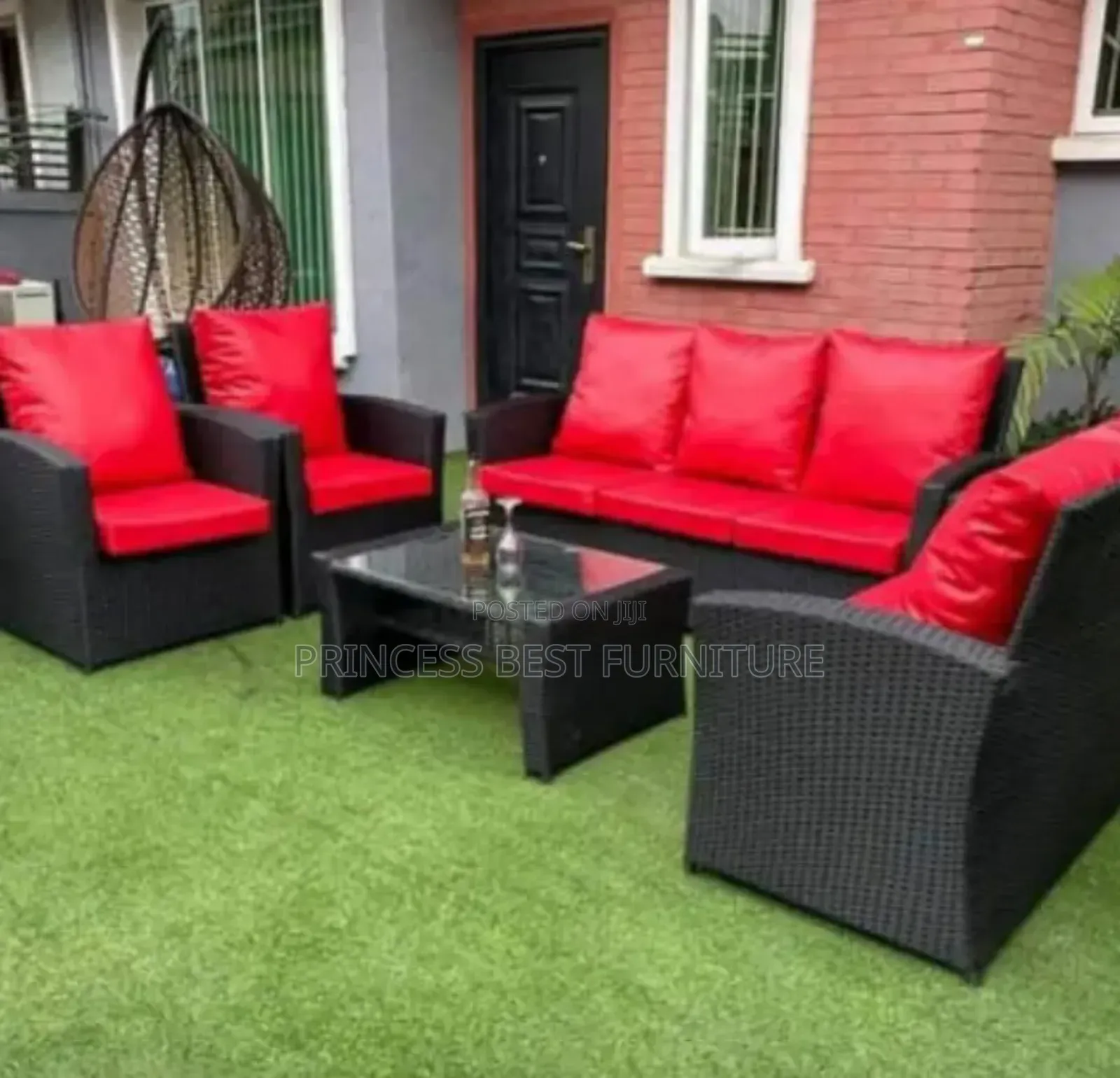 7 Seater Garden Sofa