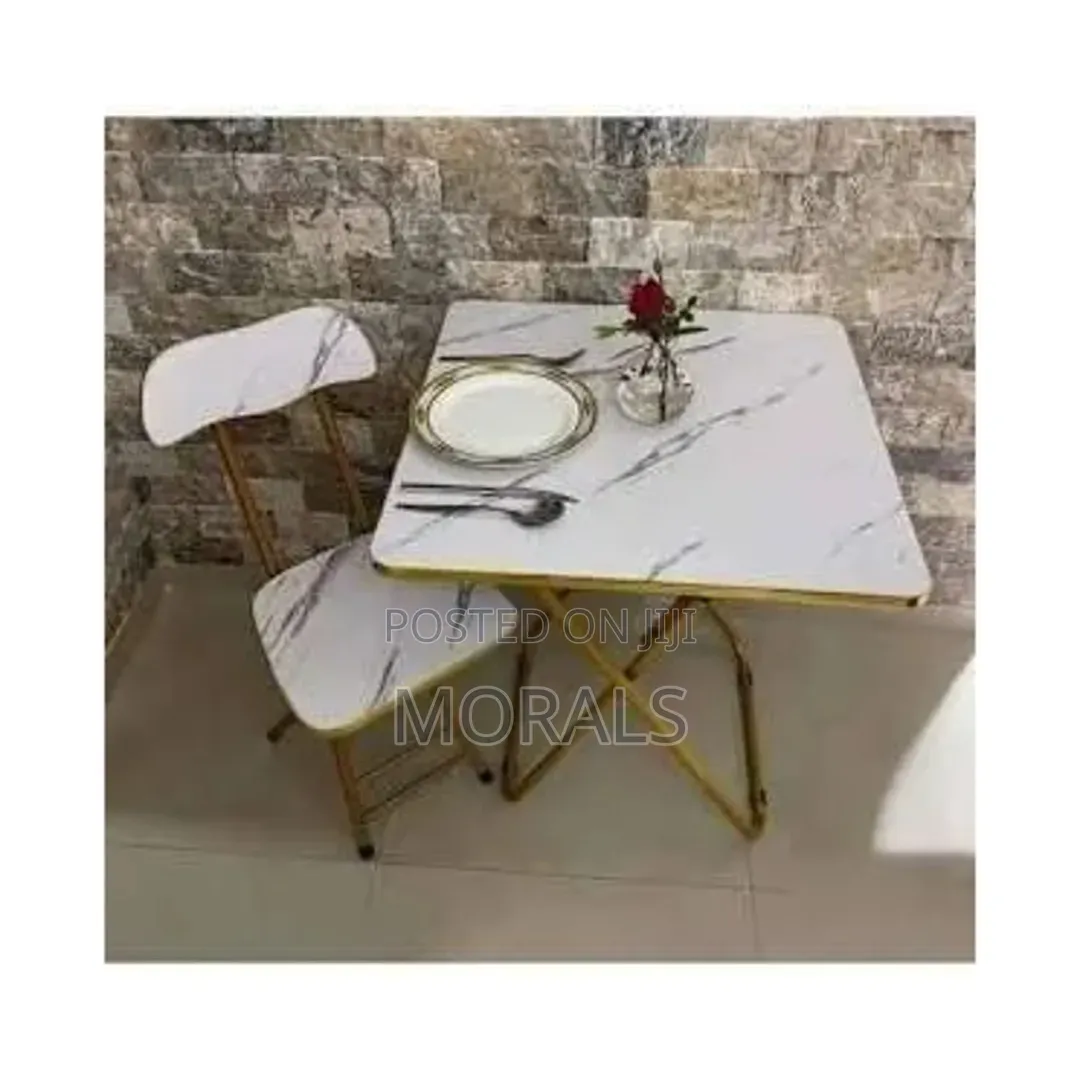Foldable Chair and Table(2 Chairs)