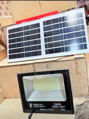 Emirates Power Lighting 2000w Solar Flood Light