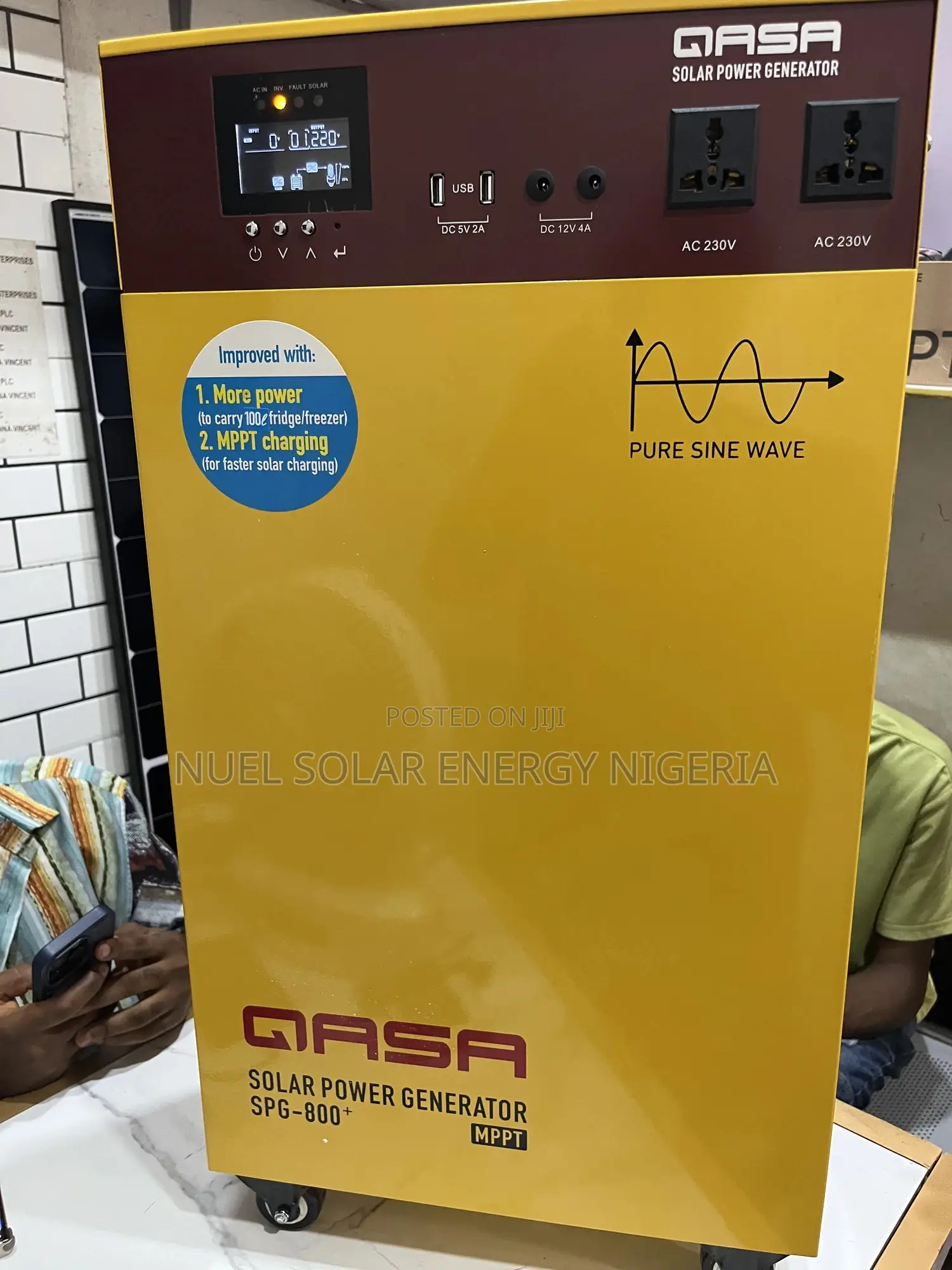 Qasa Solar Power Generator - 800va
