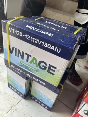 130ah Vintage Gel Deep Cycle Battery 12v