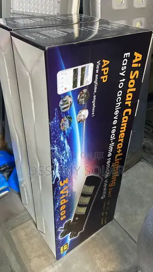 450w Solar Street Light With Camera for Security Propose Available