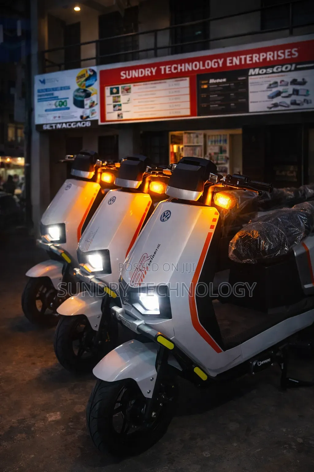 New Motorcycle 2025 White