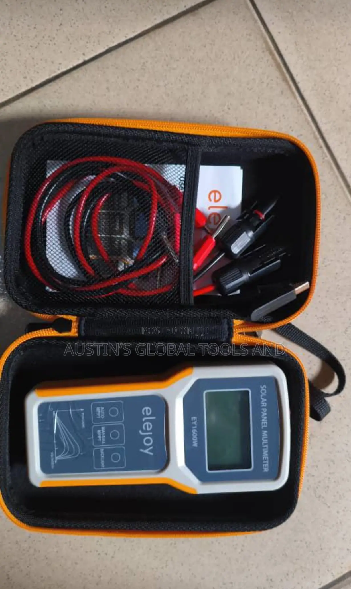 Elejoy Solar Panel Multimeter (Model Ey1600w)