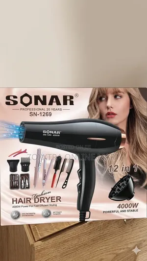 Sonar 12-in-1 Professional Hair Dryer Set