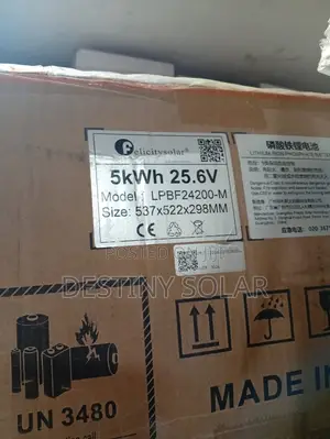 5kwh Lithium Ion Battery Felicity 24v