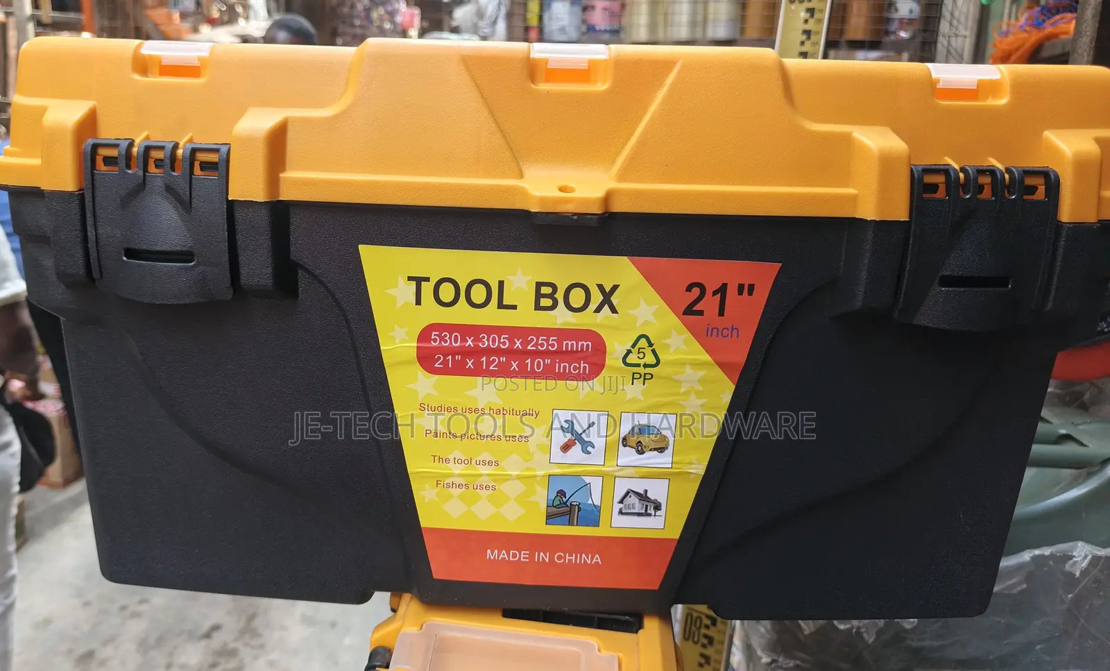 21-Inch Plastic Tool Box