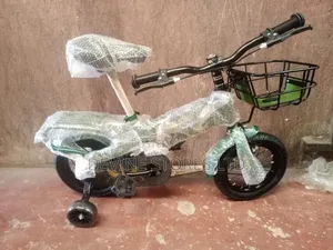 12" Children Blue Bicycle (Age 2-6 Years)