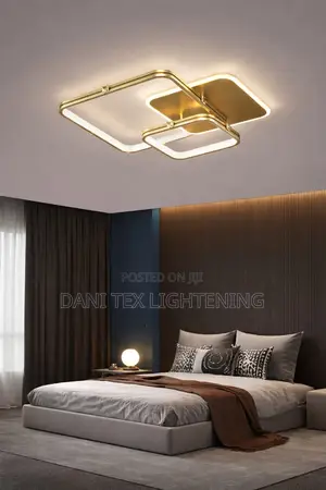 Modern Pendant Lamp Led Rings Circle Hanging Chandelier White Loft L