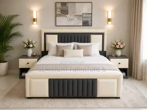 Premium Quality 6by6 Bed Frame With 2 Bedsides