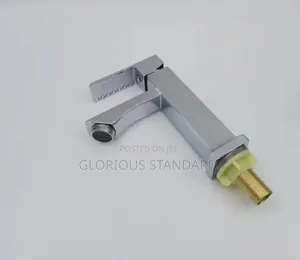 Single Tap Black and Chrome Complete Brass