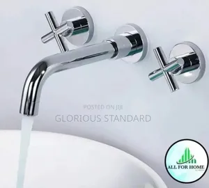 Conduit Bath Mixer Round Chrome With Star Handle