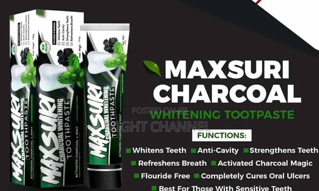 Charcoal Whitening Toothpaste