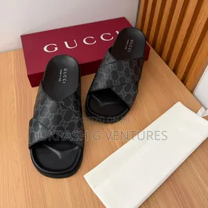 Gucci Leather Slippers for Men's