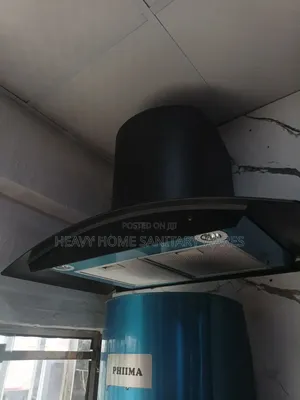 Phiima Black Kitchen Hood
