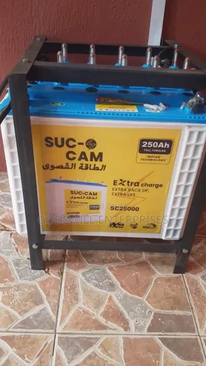 Sucam Tubler Battery 12v 250ah