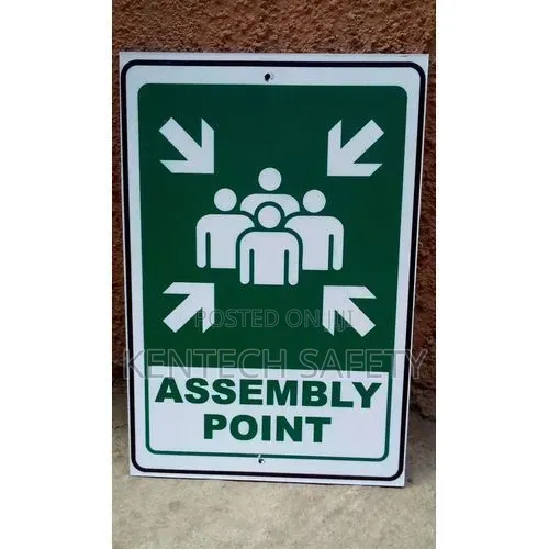 Fire Assembly Point Signages