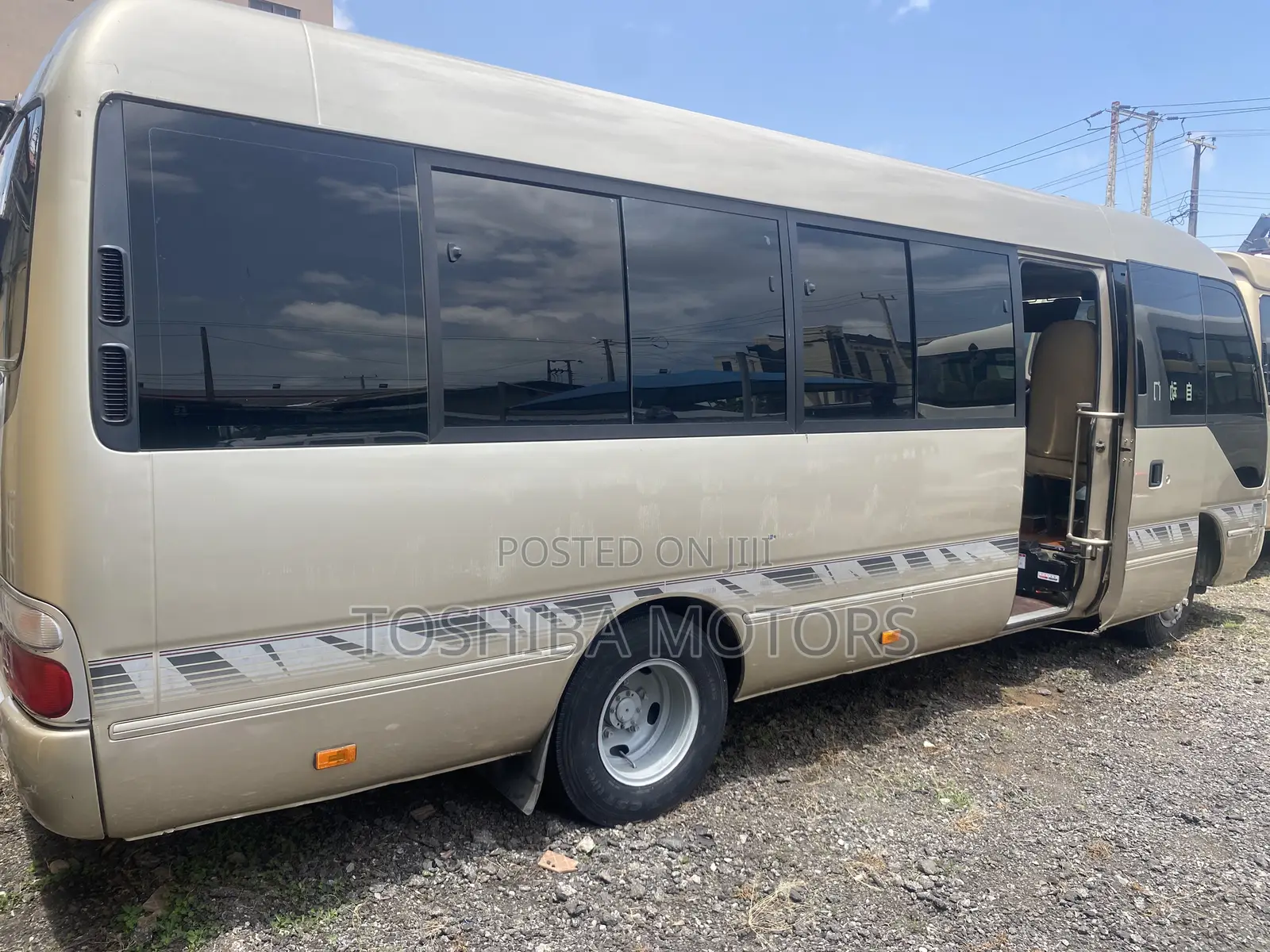 Toyota Coaster 2017 Brown