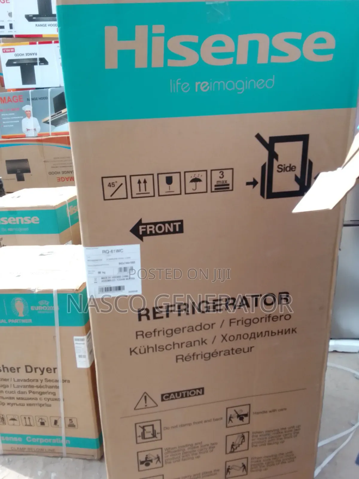 Hisense Side Freezzer
