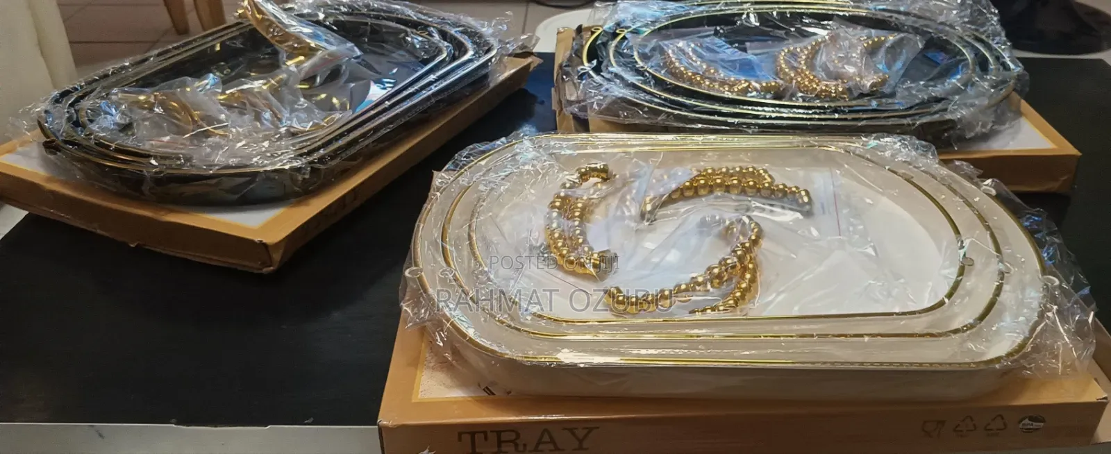 3pcs Tray Set