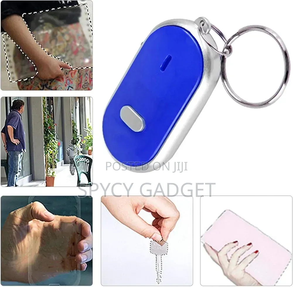 Whistle Key Finder With Led Light and Key Holder Functionality