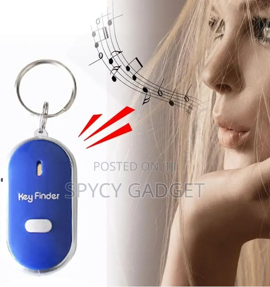 Whistle Key Finder With Led Light and Key Holder Functionality