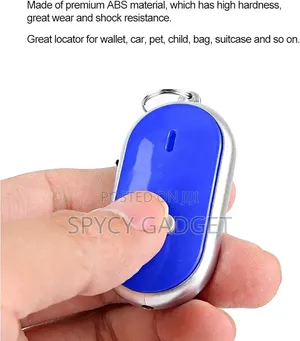 Whistle Key Finder With Led Light and Key Holder Functionality