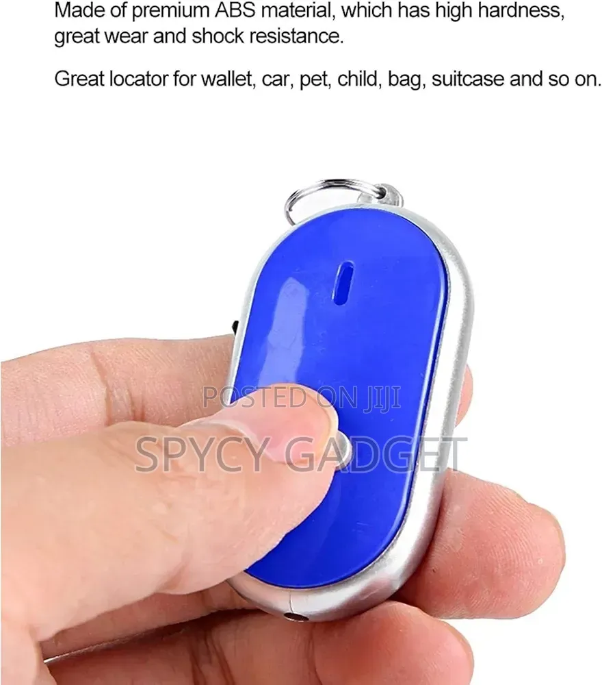 Whistle Key Finder With Led Light and Key Holder Functionality