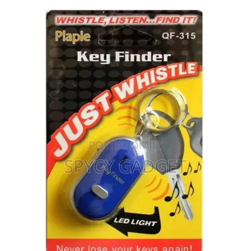 Whistle Key Finder With Led Light and Key Holder Functionality