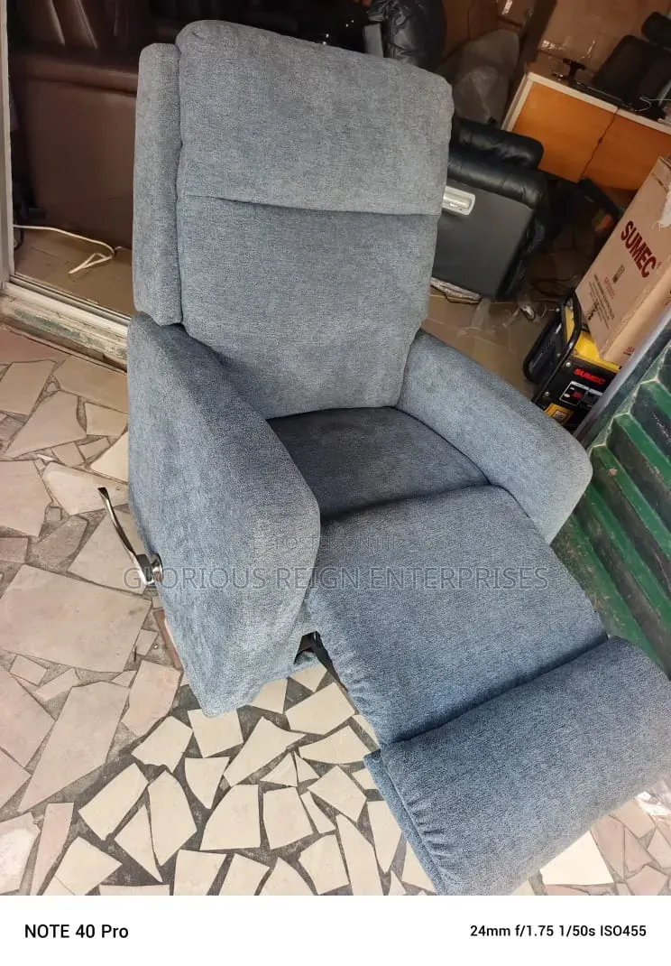 Gray Manual Reclining Sofa